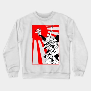 evangelion eva 01 Crewneck Sweatshirt